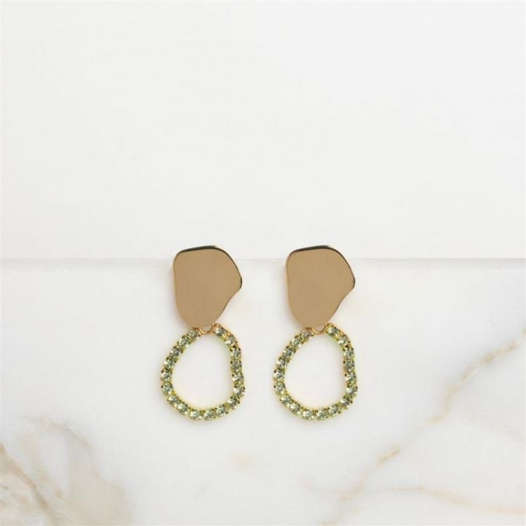 GIRI SMALL STRASS GREEN STRASS