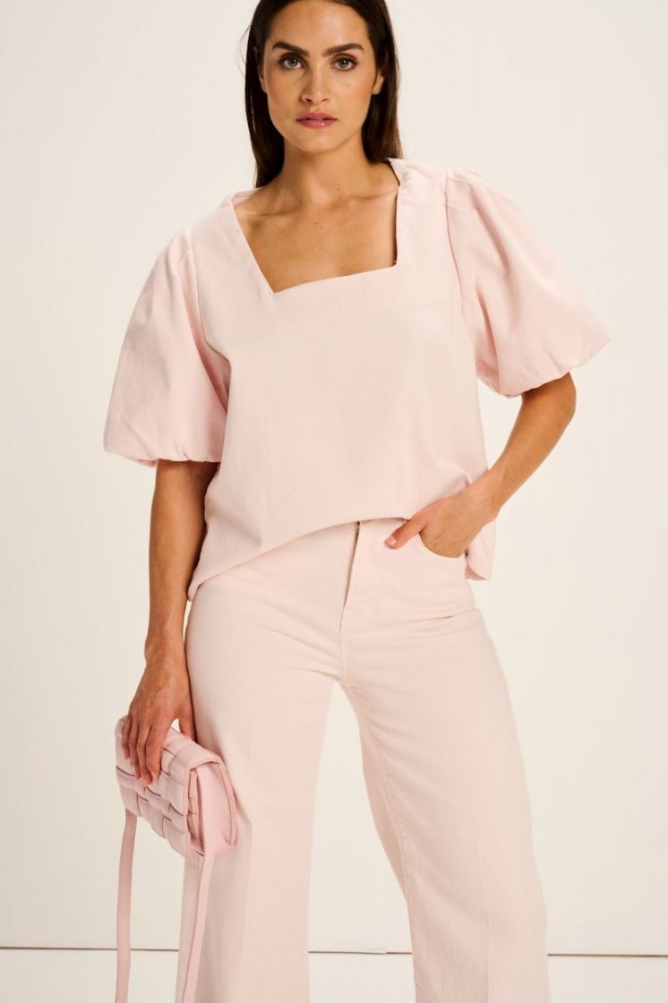COLORED DENIM  LIGHT PINK