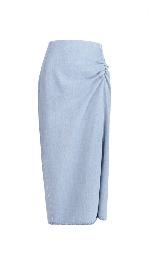 COLORED DENIM BLUE DENIM