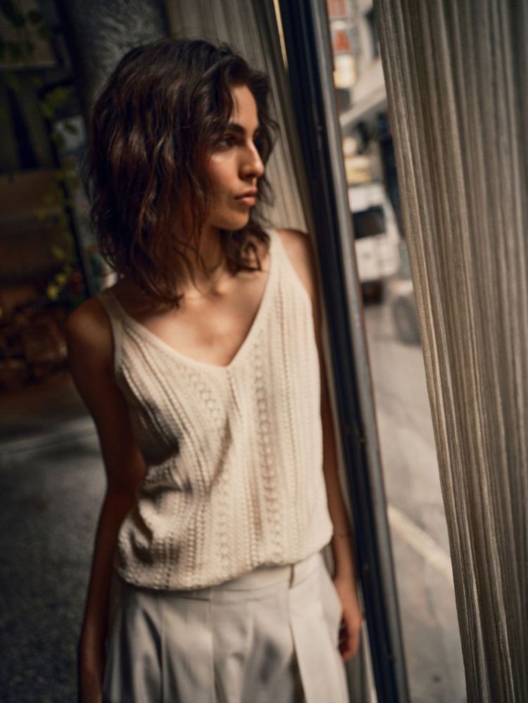 KNITTED ECRU