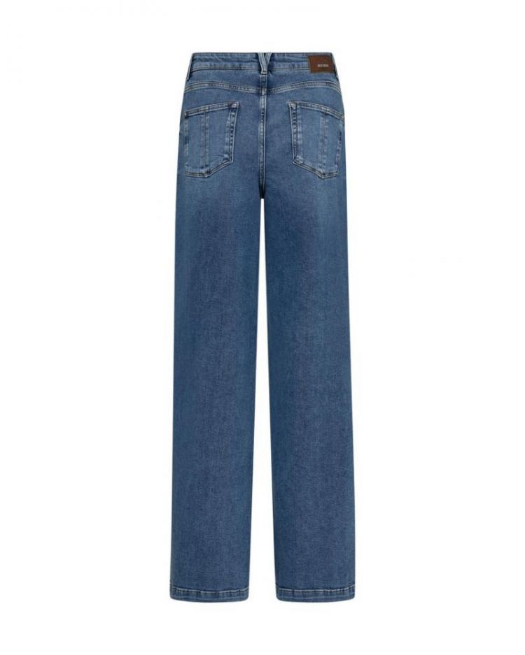 WIDE LEG MID BLUE