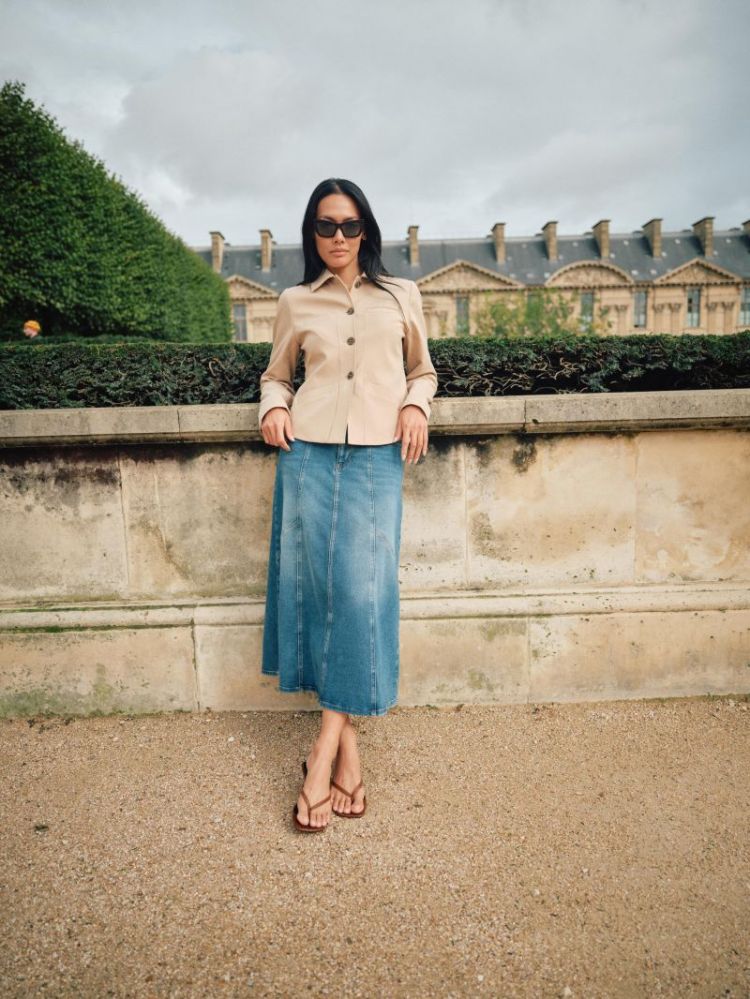 LONG DENIM BLUE