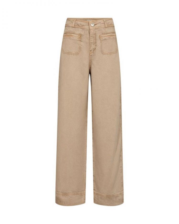 COLORED DENIM SESAME