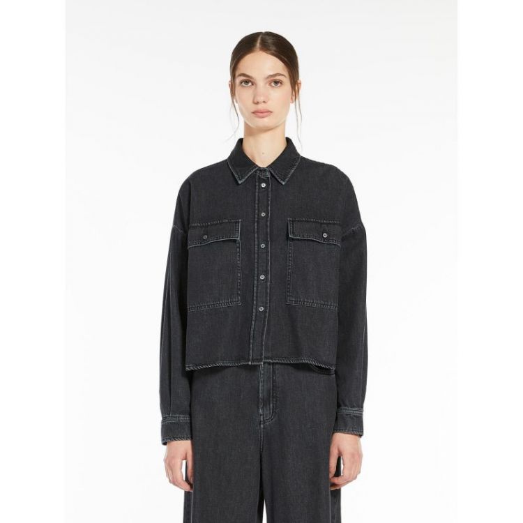 DENIMSHIRT 007 NOIR USED D