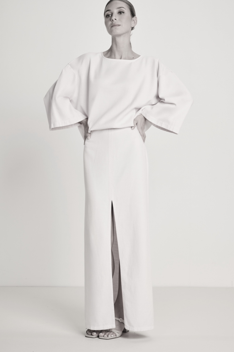 COLORED DENIM TENCEL SUNSET