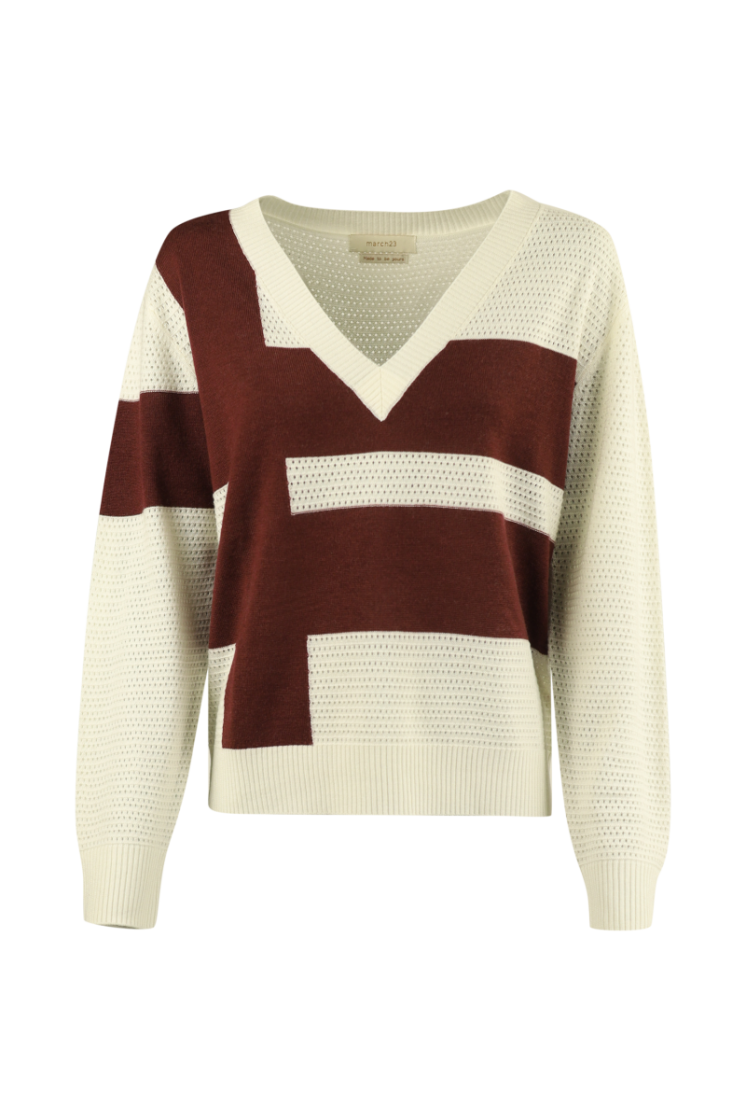 BICOLOR ECRU/SUNNY MERL