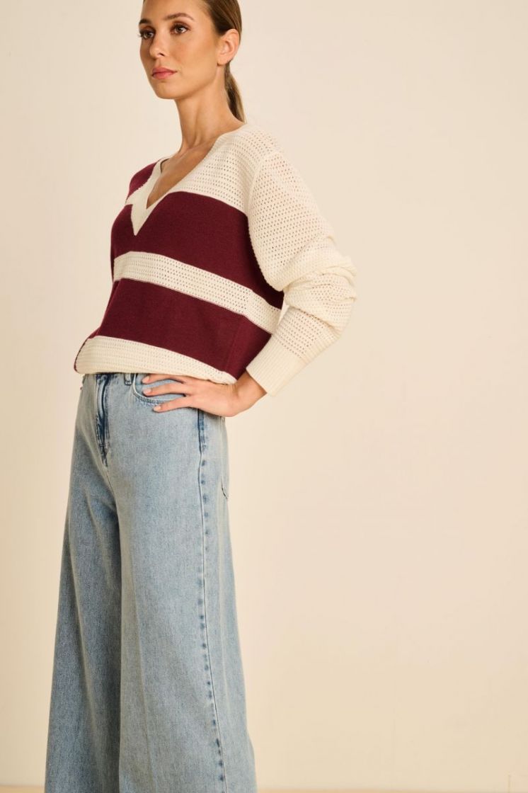 BICOLOR ECRU/SUNNY MERL