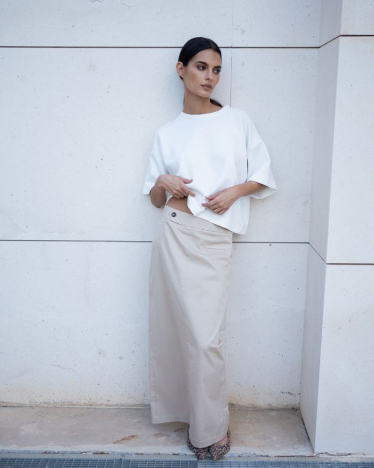 CHINO COTON  BEIGE