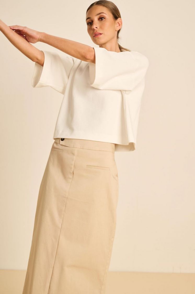 CHINO COTON  BEIGE
