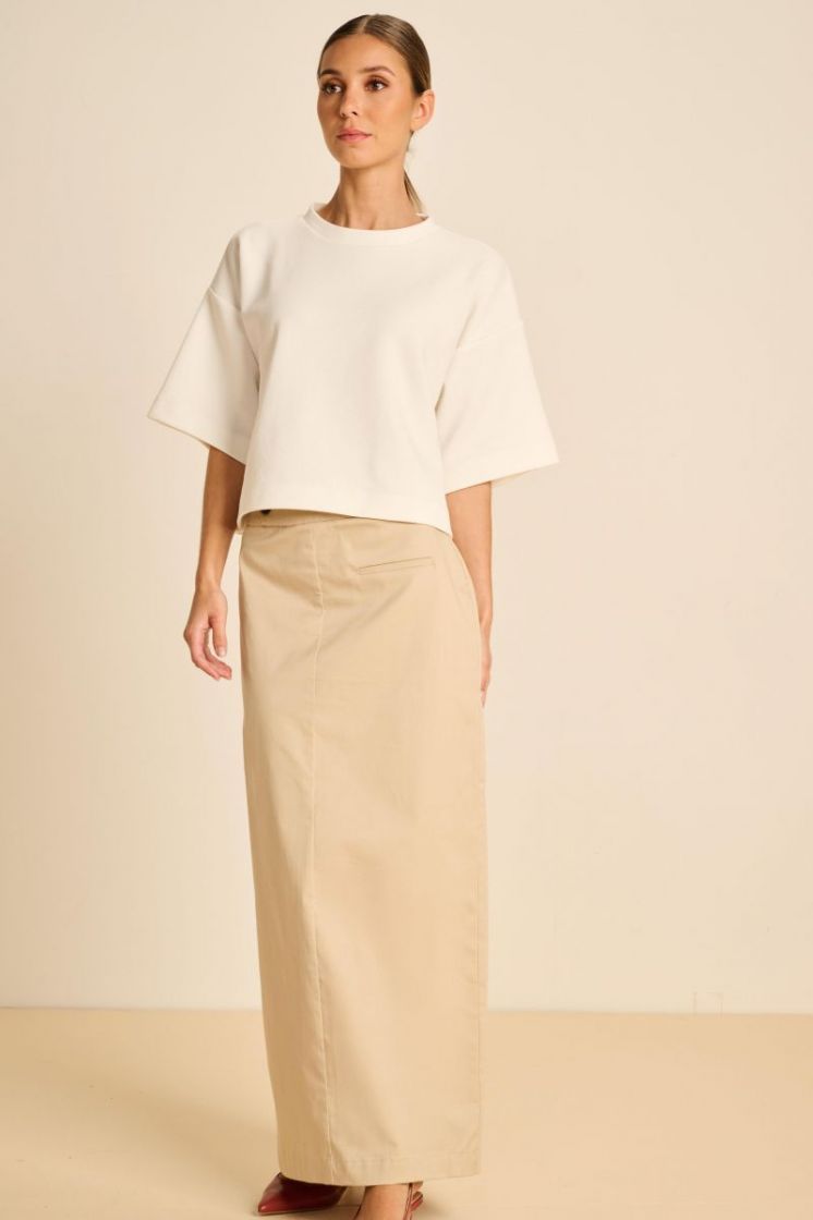 CHINO COTON  BEIGE