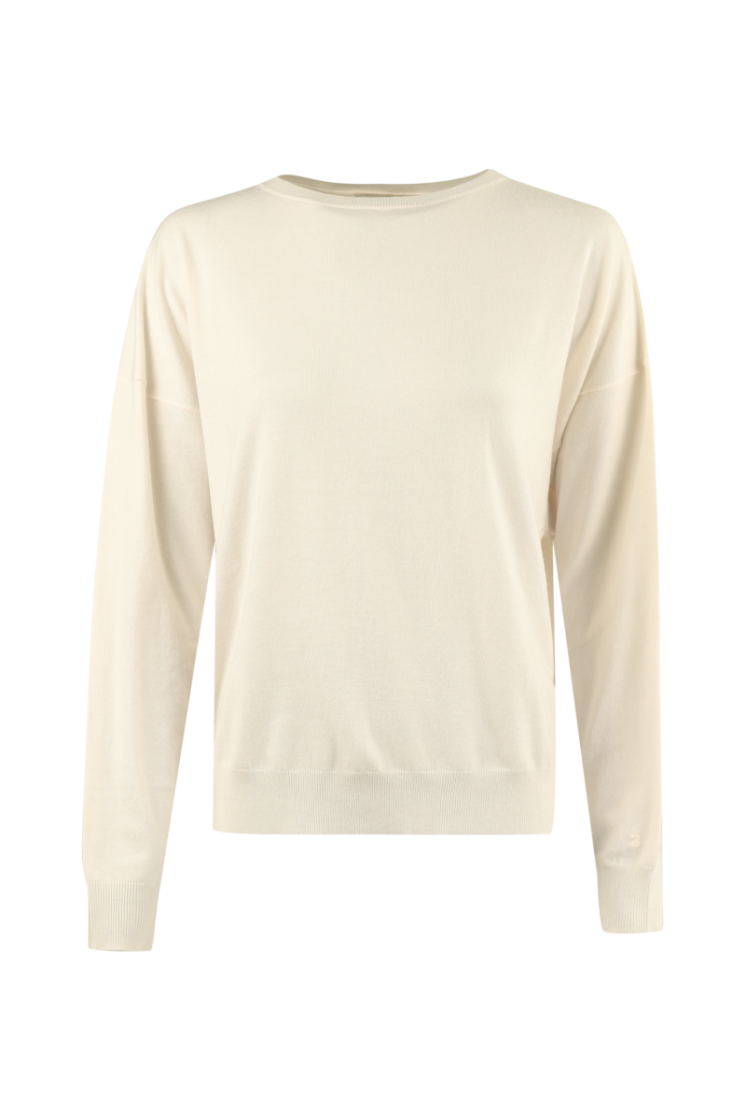 FINE KNIT  ECRU