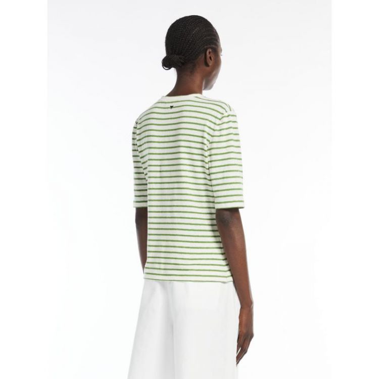 LINNEN COTON MIX 004 VERT ECRU