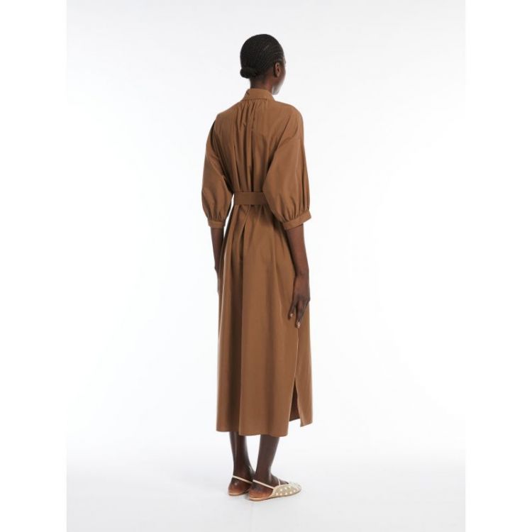 LOOSE FIT DRESS 011 TABACCO