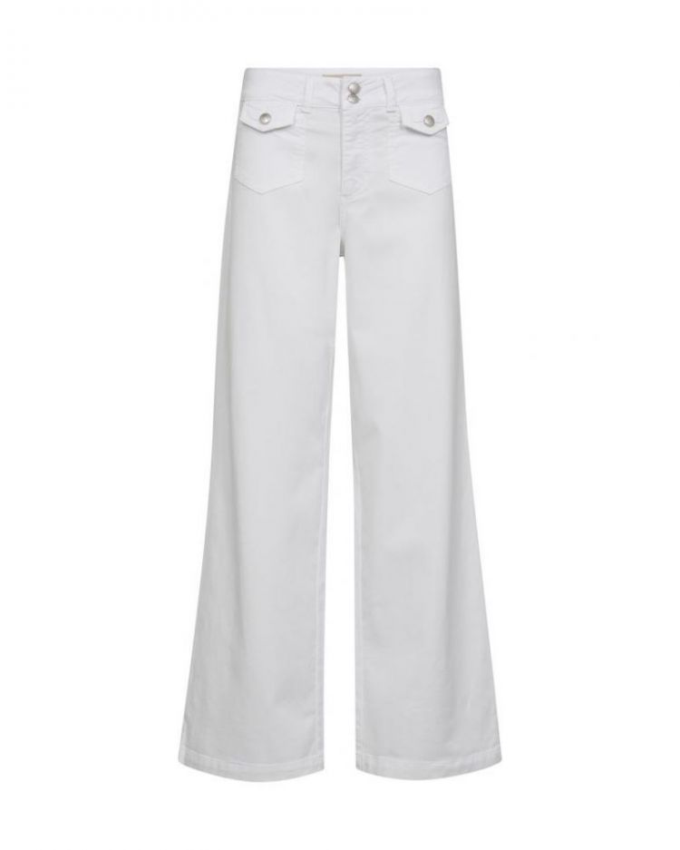 COLORED DENIM WHITE