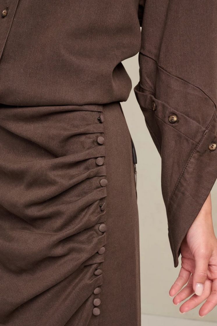 CUFF SLEEVE CHOCOLAT