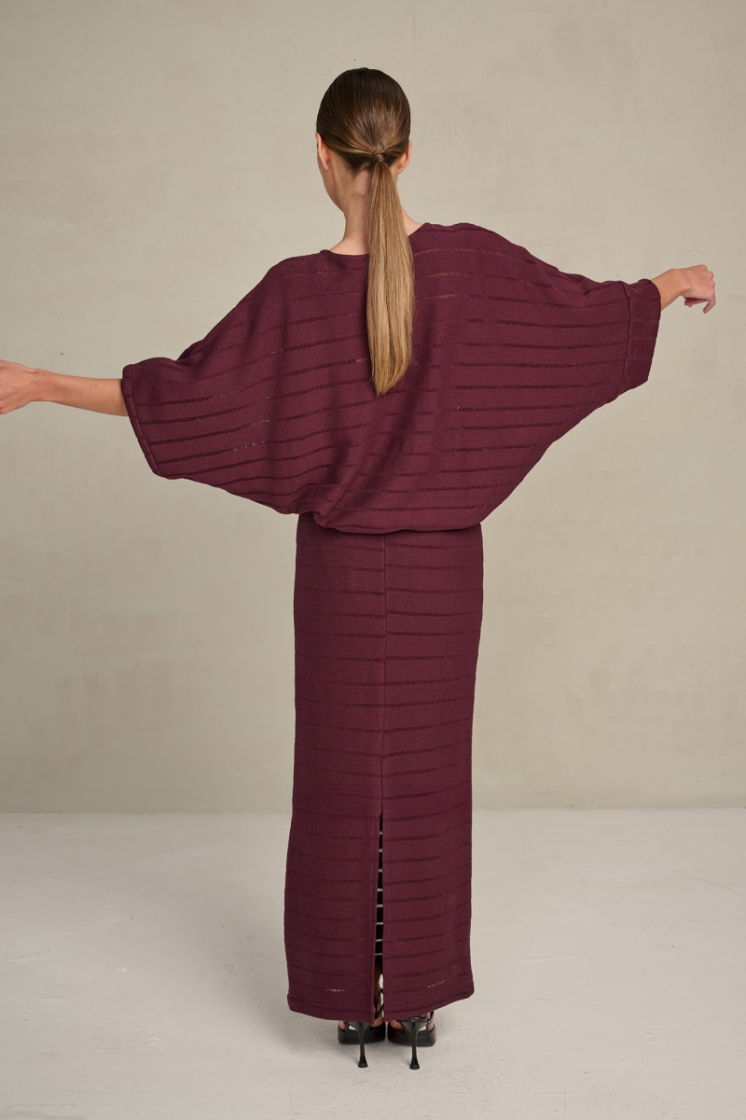 SHEER STRIPES BAROLO