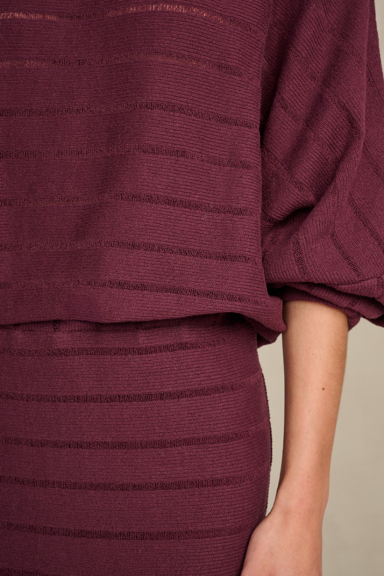 SHEER STRIPES BAROLO