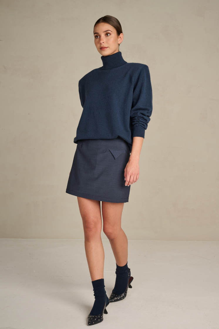 WOOLBLEND CLOUDY BLUE