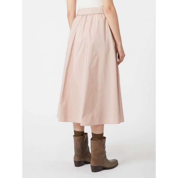 TAFTA MIDI SKIRT 001 POUDRE