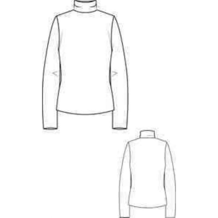 OPSTAANDE KRAAG LS 004 NOIR