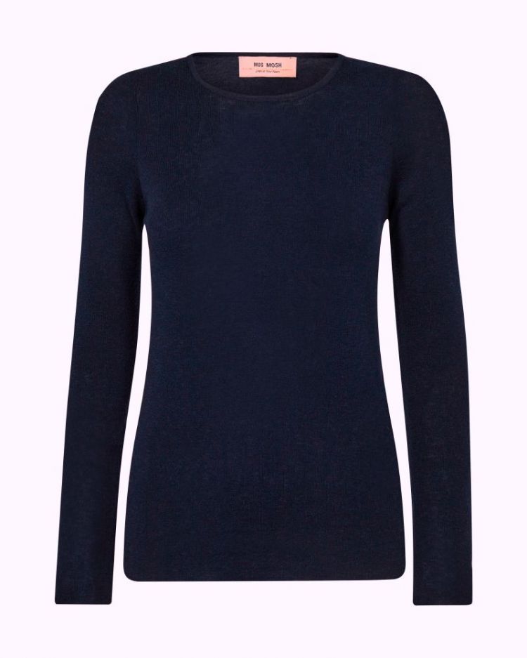 WOOL LS CN  159 FUDGE