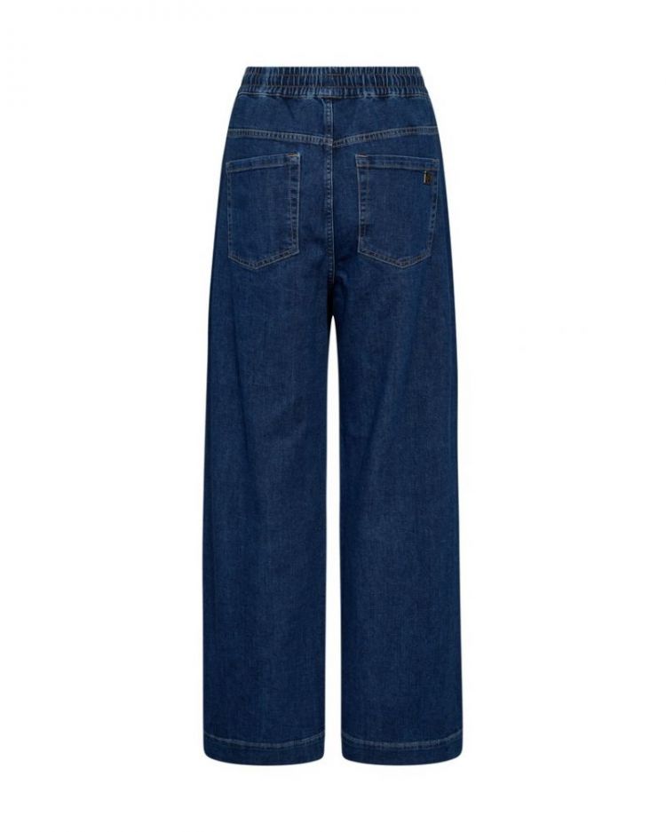 ELASTIC WAIST 447 DENIM DARK
