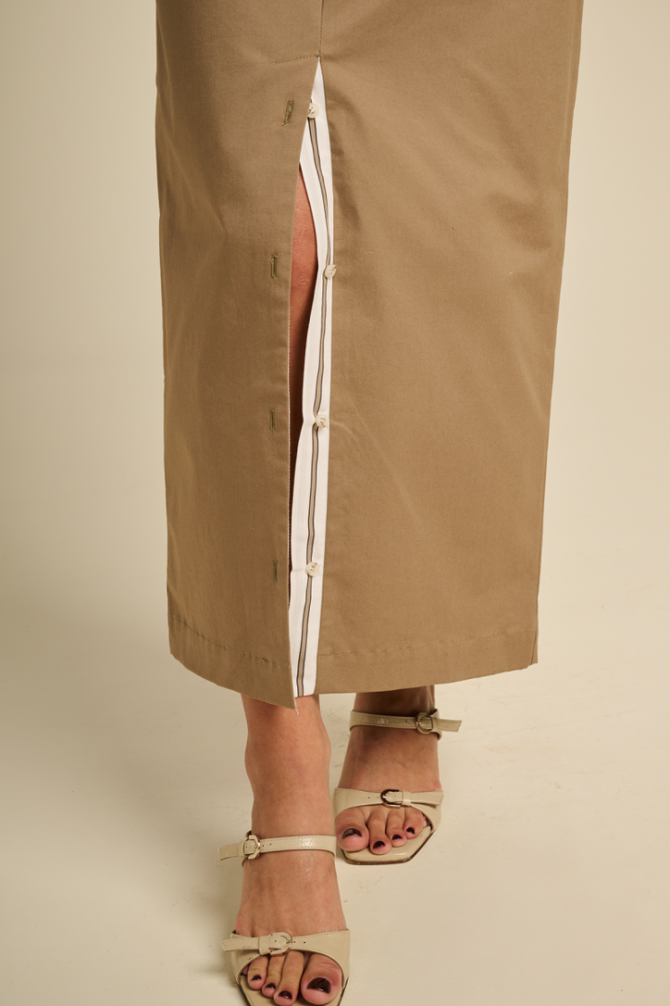 MIDI SKIRT SAFARI