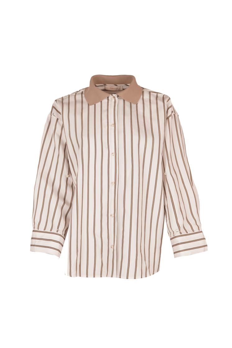 STRIPE BLOUSE BICOLOR SAFARI MIX