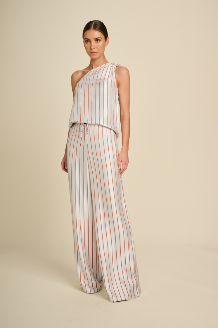 ONE SHOULDER TERRACOTTA