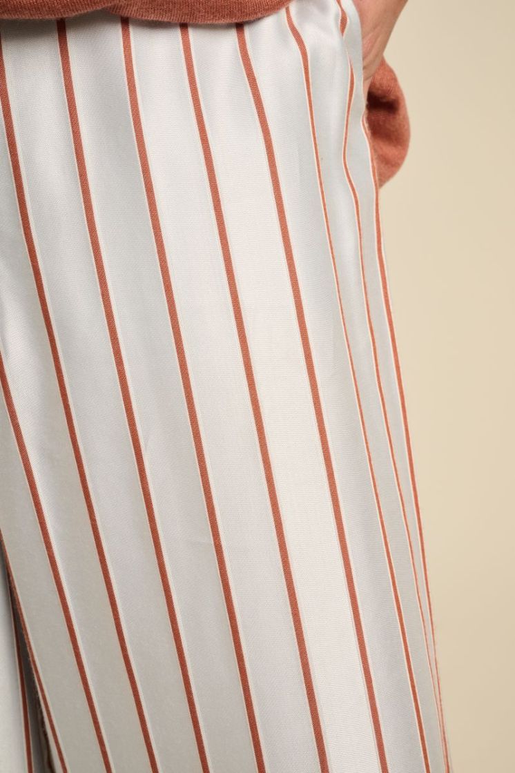 SILKY STRIPES TERRACOTTA