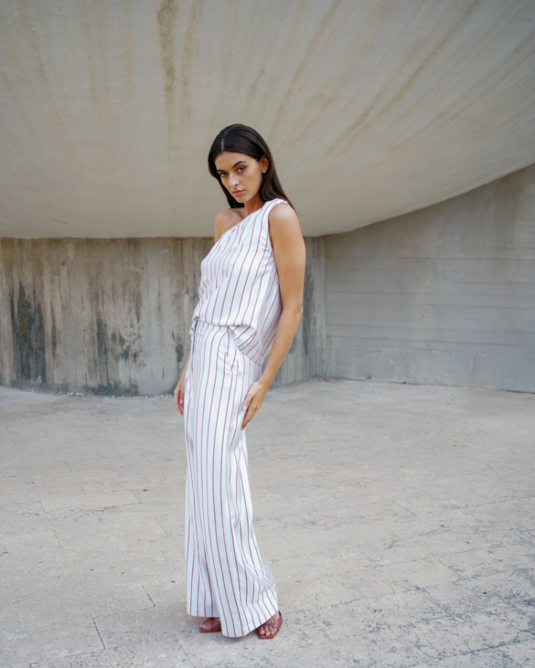 SILKY STRIPES TERRACOTTA