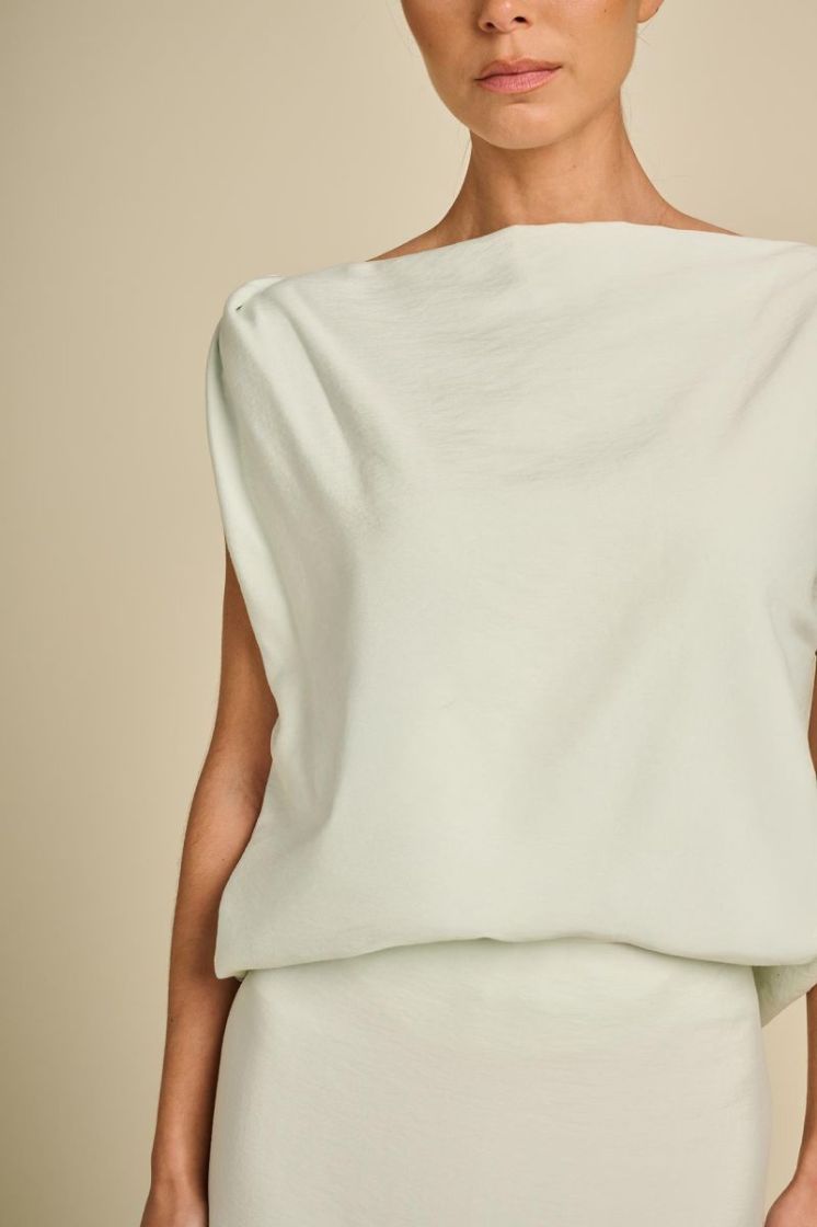 HAMMERED RAYON OCEAN
