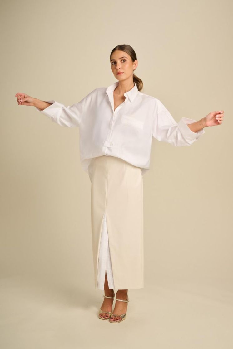 PELLE ECOLEATHER IVORY