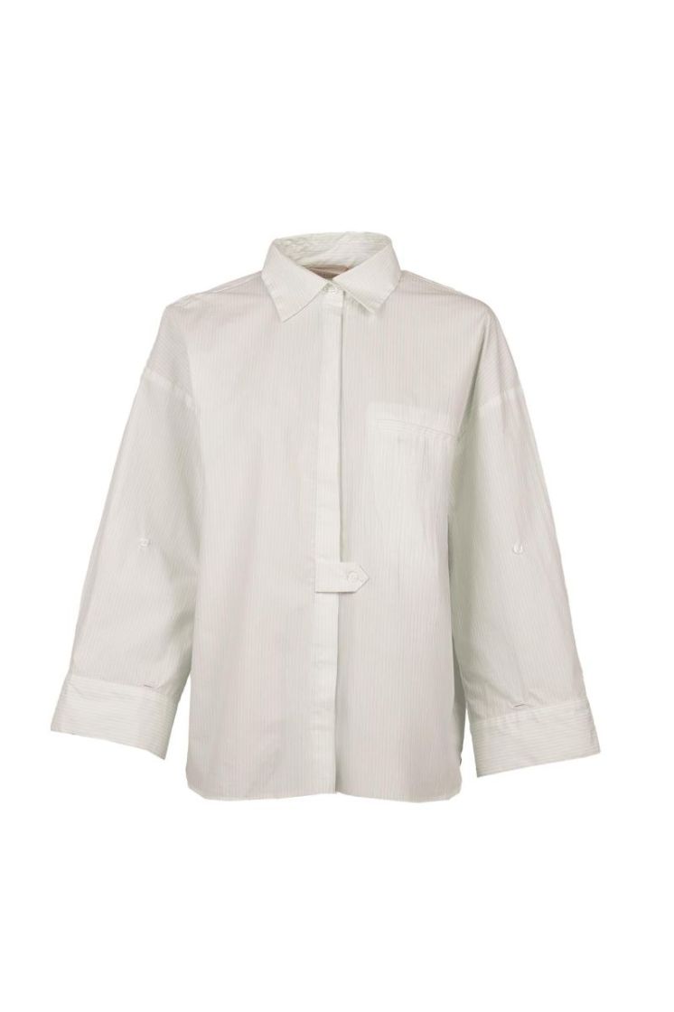 POPLIN stripes OCEAN