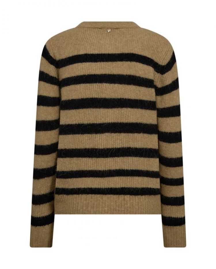 STRIPE TRUE CAMEL