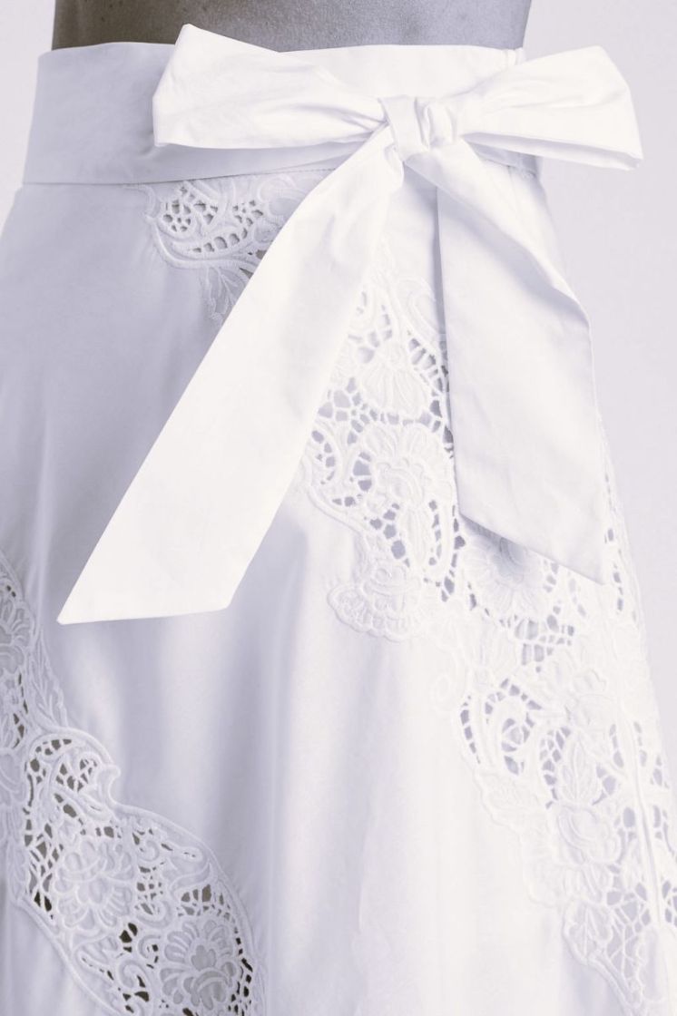 BRODERIE MIDI SKIRT 13332