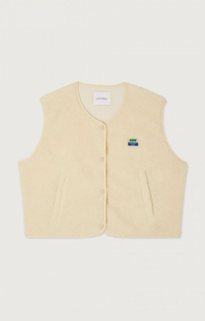 TEDDY BODYWARMER ECRU