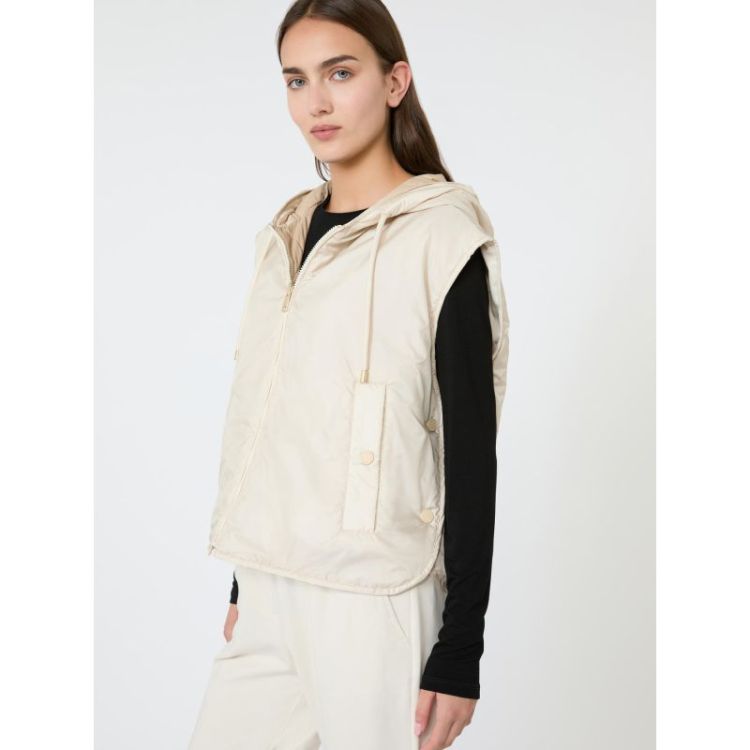 REVERSIBLE BODYWARMER 004 IVOIRE