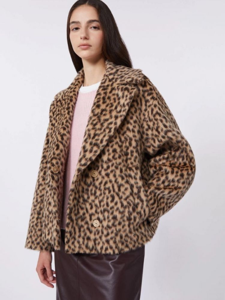 JACQUARD LEOPARD MACULA 001 CHAMEAU