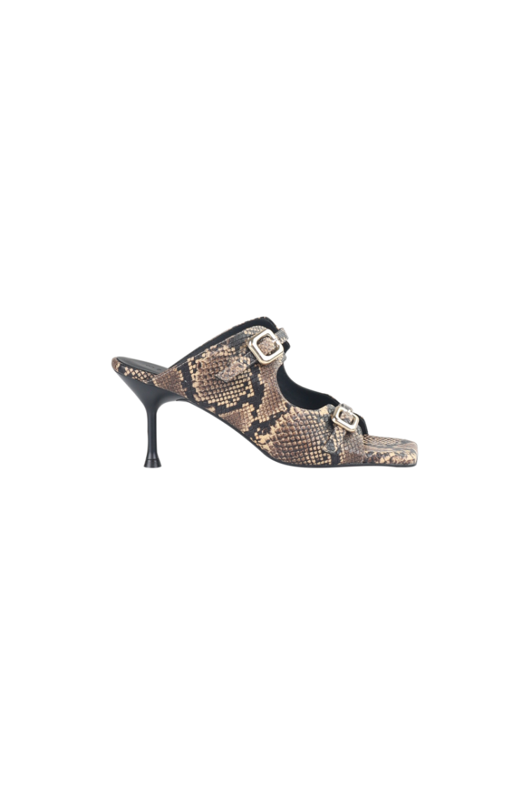 HIGH HEEL BRONZE PYTHON