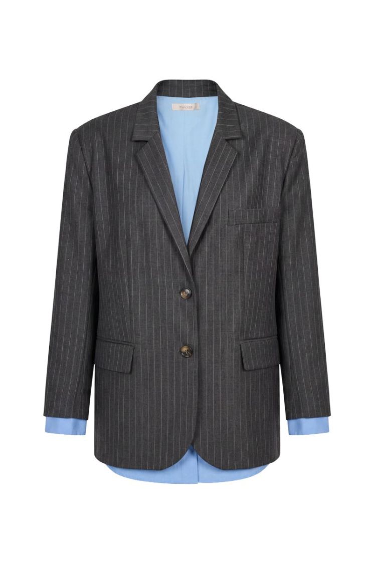 PINSTRIPE DARK GREY
