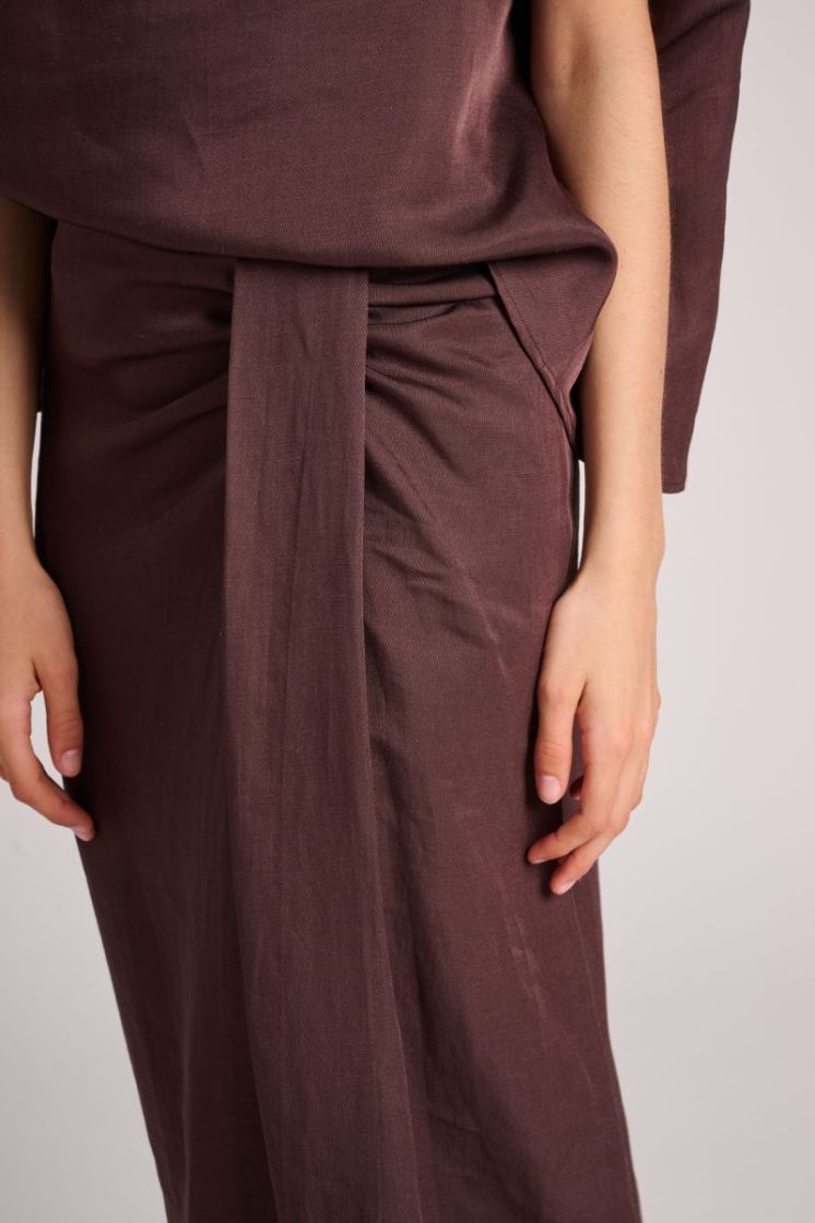 HAMMERED TWILL GRAPE