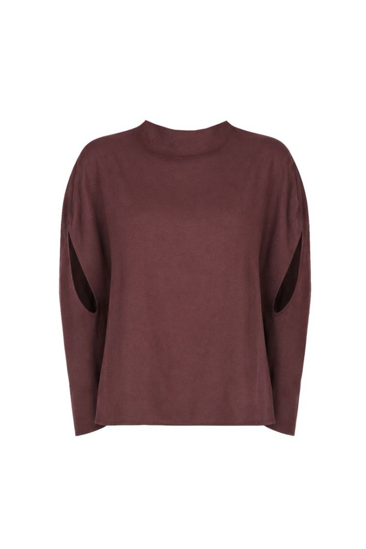 HAMMERED TWILL GRAPE