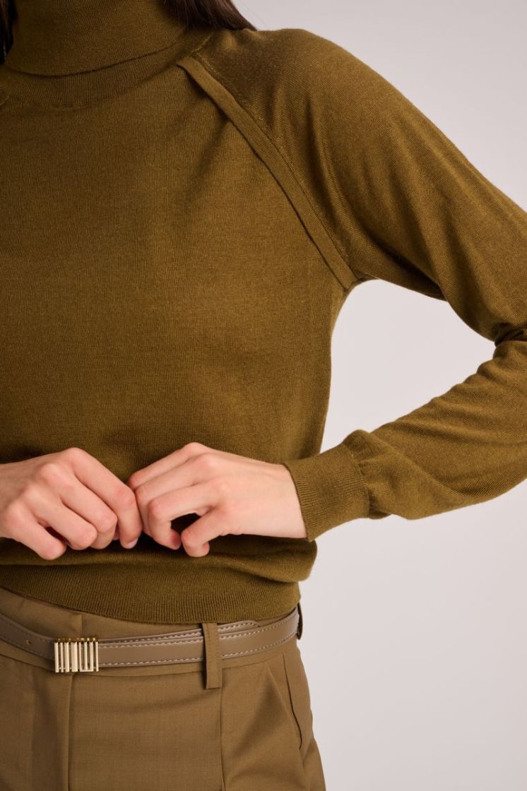 WOOLSILK OLIVE