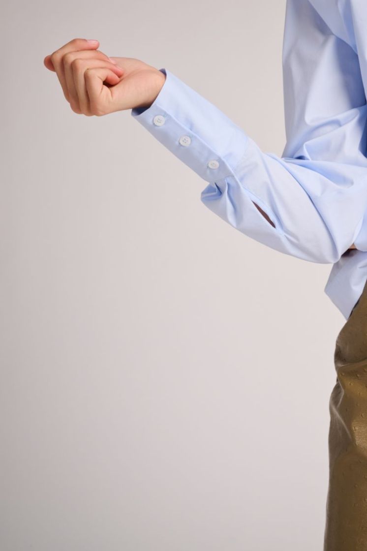 POPLIN SKY BLUE