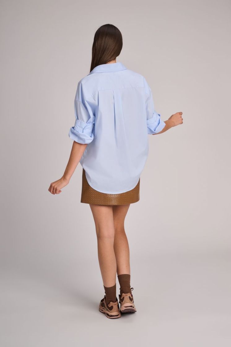 POPLIN UNI SKY BLUE