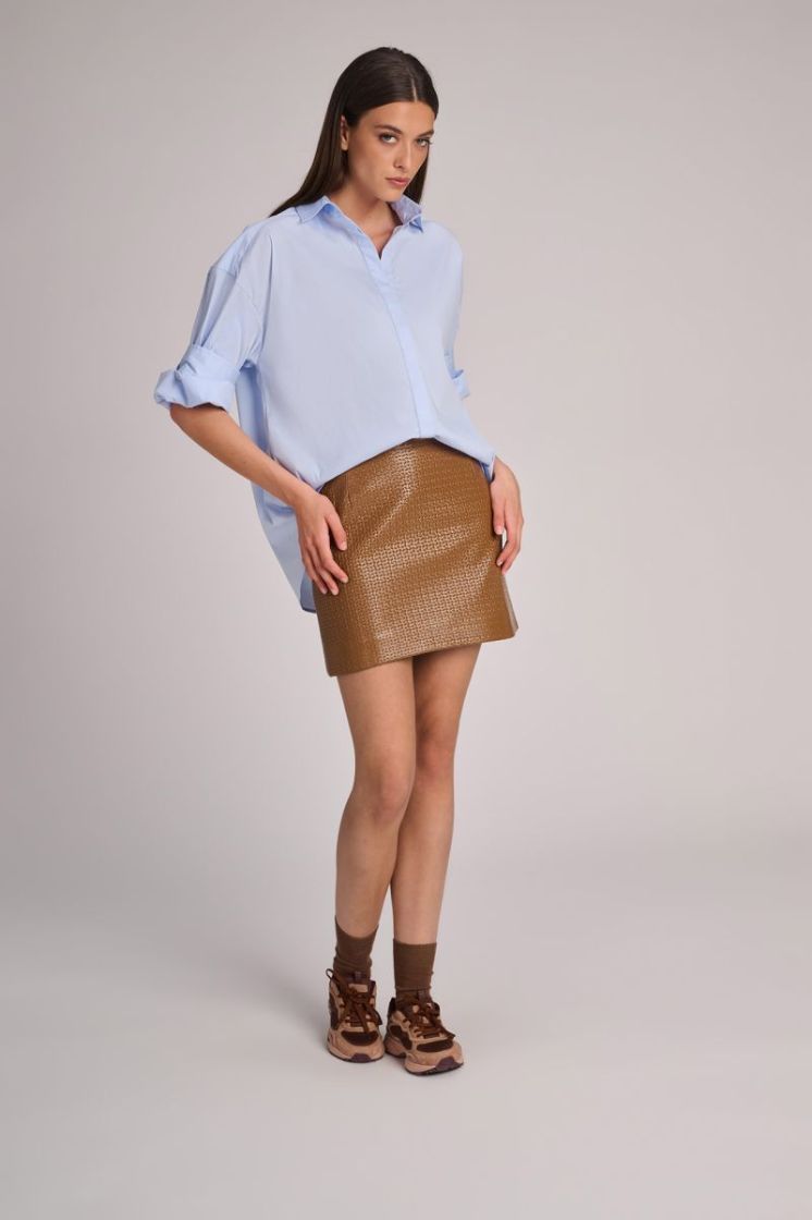 POPLIN UNI SKY BLUE