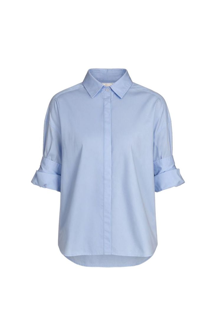 POPLIN UNI SKY BLUE