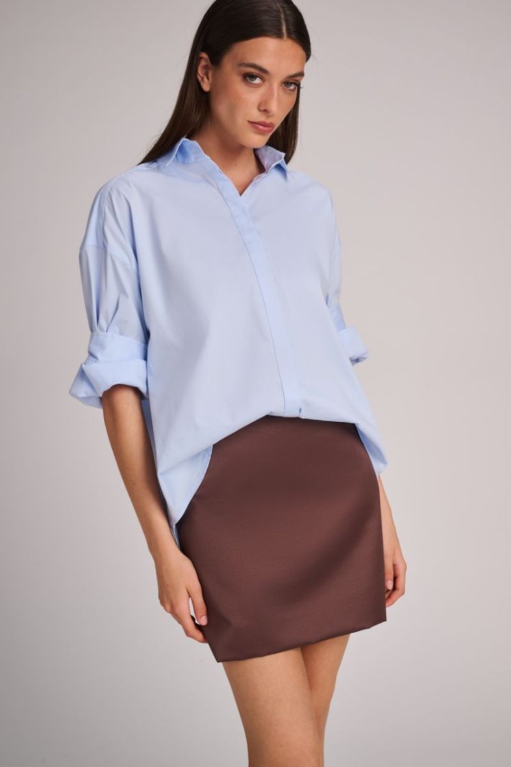 POPLIN UNI SKY BLUE