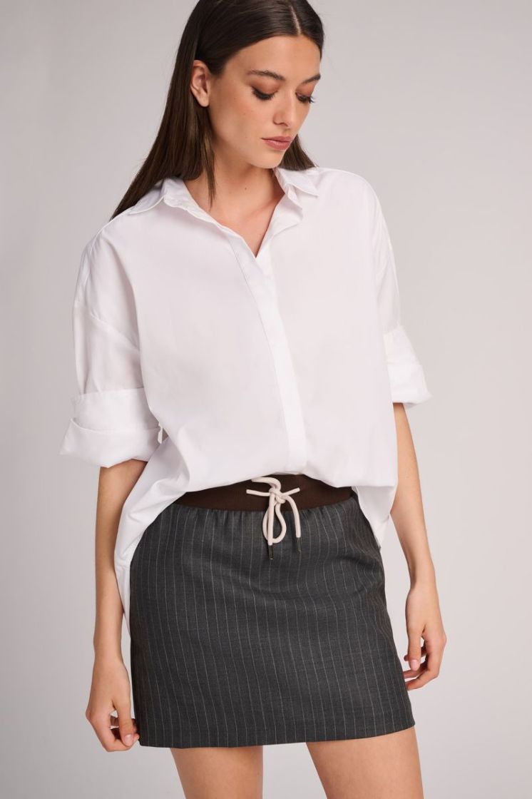 POPLIN UNI WHITE